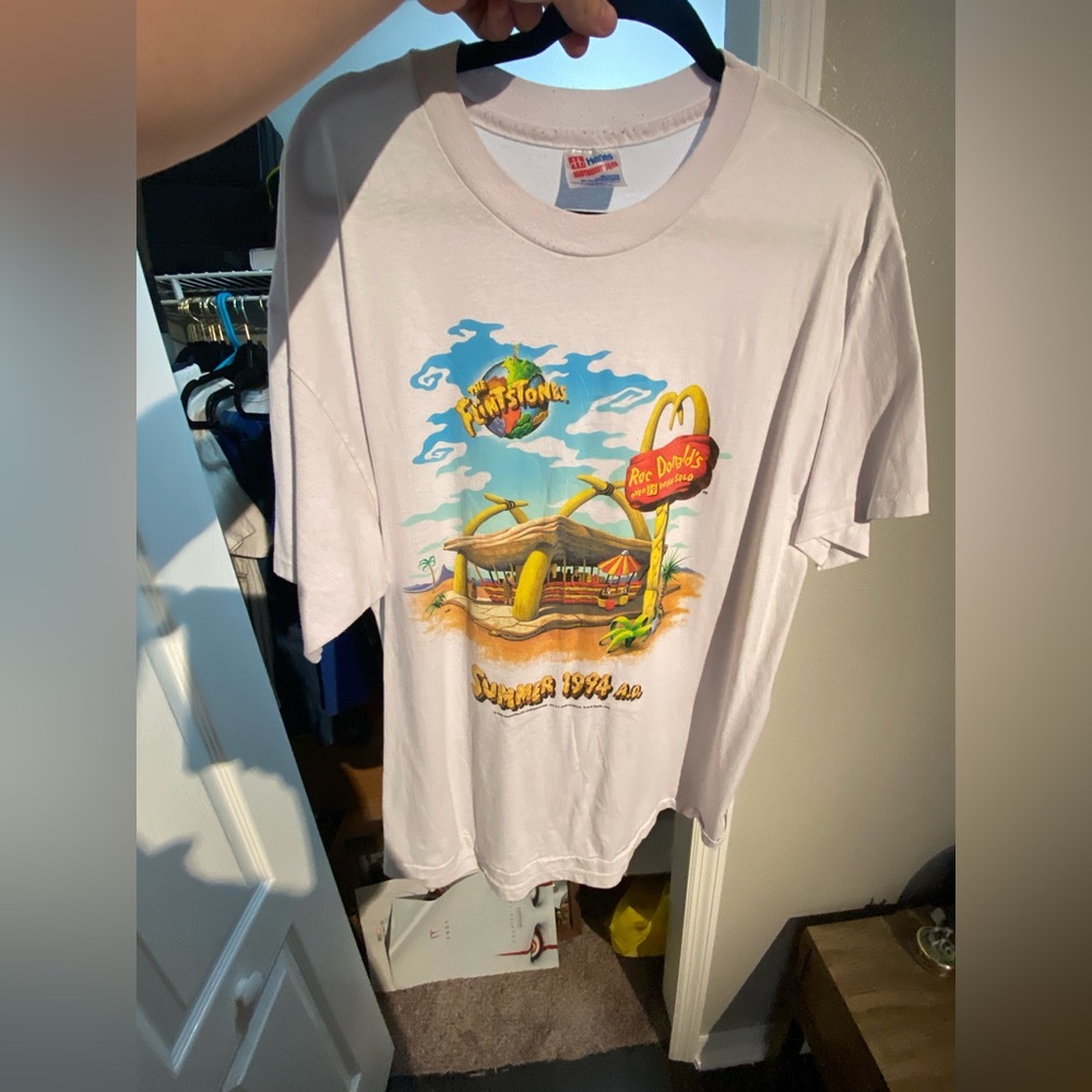 1994 Flinstones X McDonalds shirt